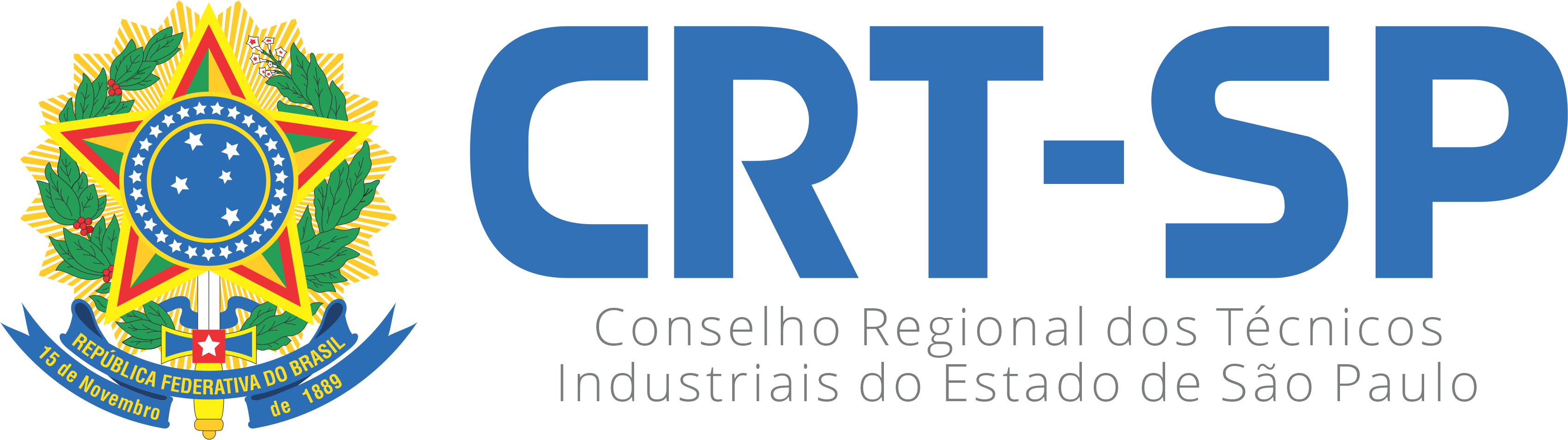 Logo do CRT-SP (Conselho Regional dos Técnicos Industriais de São Paulo)